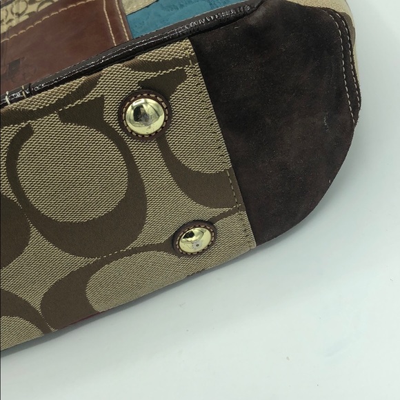 Coach Signature Patchwork Tote H0773-11358 - Picture 5 of 14
